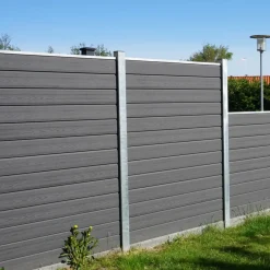 Kirkedal komposit profilbræt K2 Sort 25x150x1800 mm (dobbeltklink)