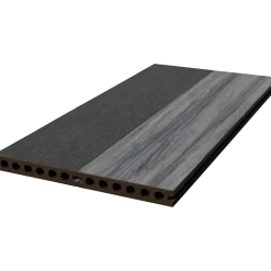 Kirkedal terrasseplank Heimdal 22 x 130 x 4000 mm sort/grå