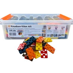 Knudsen kilen K-Klods 45C Mix i plastboks