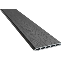 Komposit profilbræt til hegn 16x160x1800 mm koksgrå