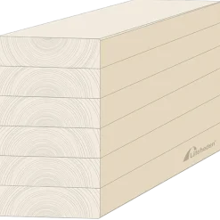Lilleheden GL limtræsbjælke 115x200x4000 mm GL30c