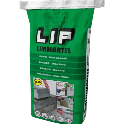Lip limmørtel, 20 kg