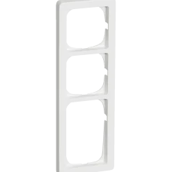 LK Fuga baseline 63 ramme 3 1/2 modul hvid