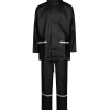 Lyngsøe microflex pu regnsæt sort str. 2XL