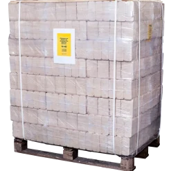 Lyse træbriketter - palle med 96 pk. á 10 kg/960 kg