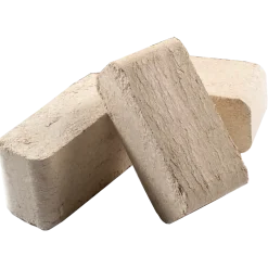 Lyse træbriketter - palle med 96 pk. á 10 kg/960 kg