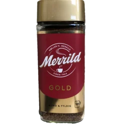 Merrild instant kaffe mellem ristet 200 gr.