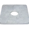 NKT firkantskive M10-40x40x11x4 mm varmforzinket 50 stk