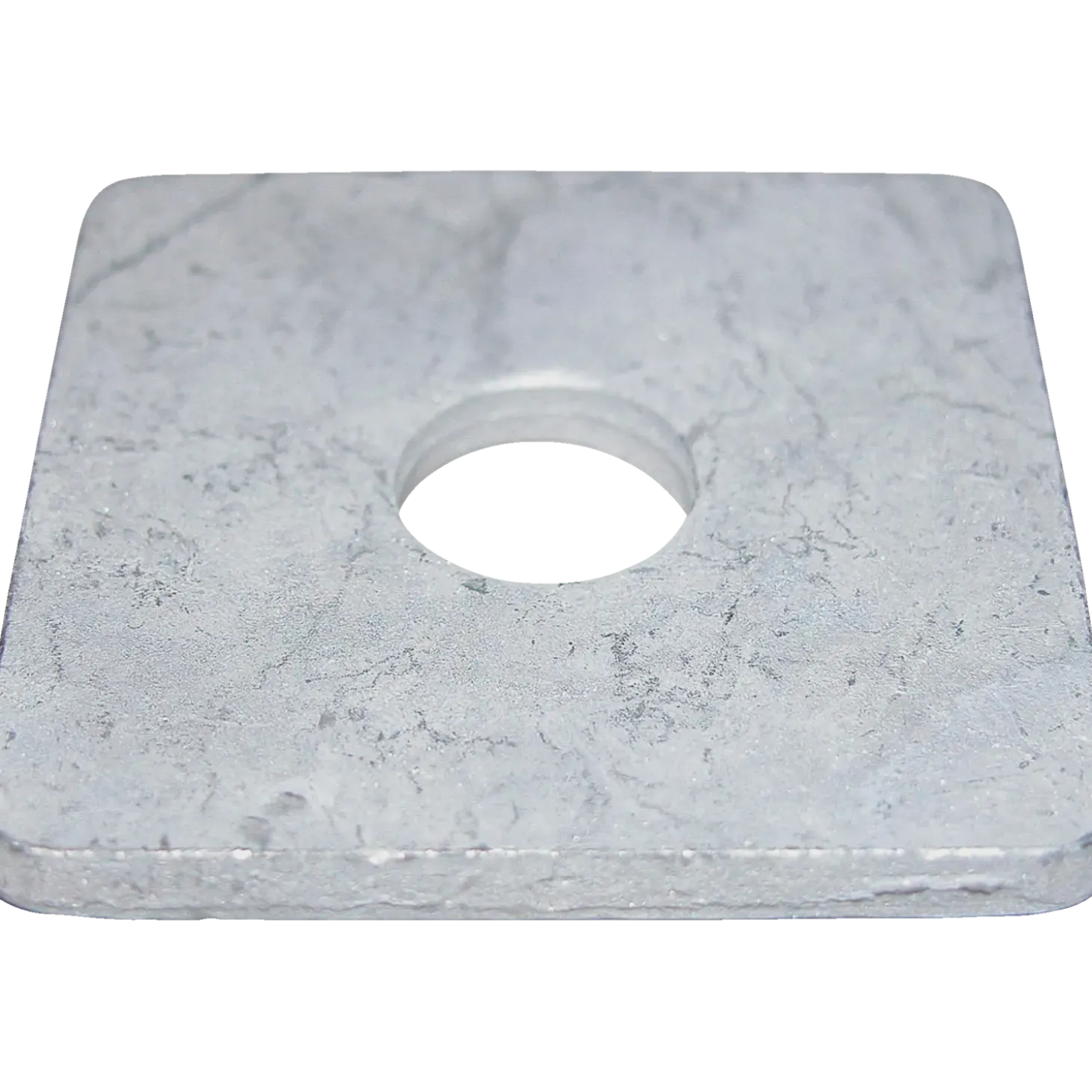 NKT firkantskive M10-40x40x11x4 mm varmforzinket 50 stk