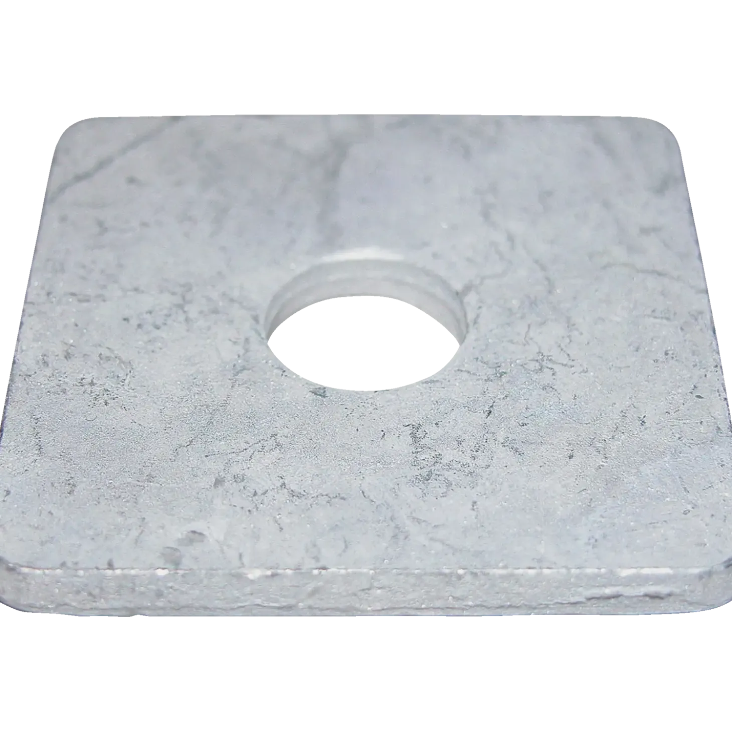 NKT firkantskive M10-40x40x11x4 mm varmforzinket 50 stk