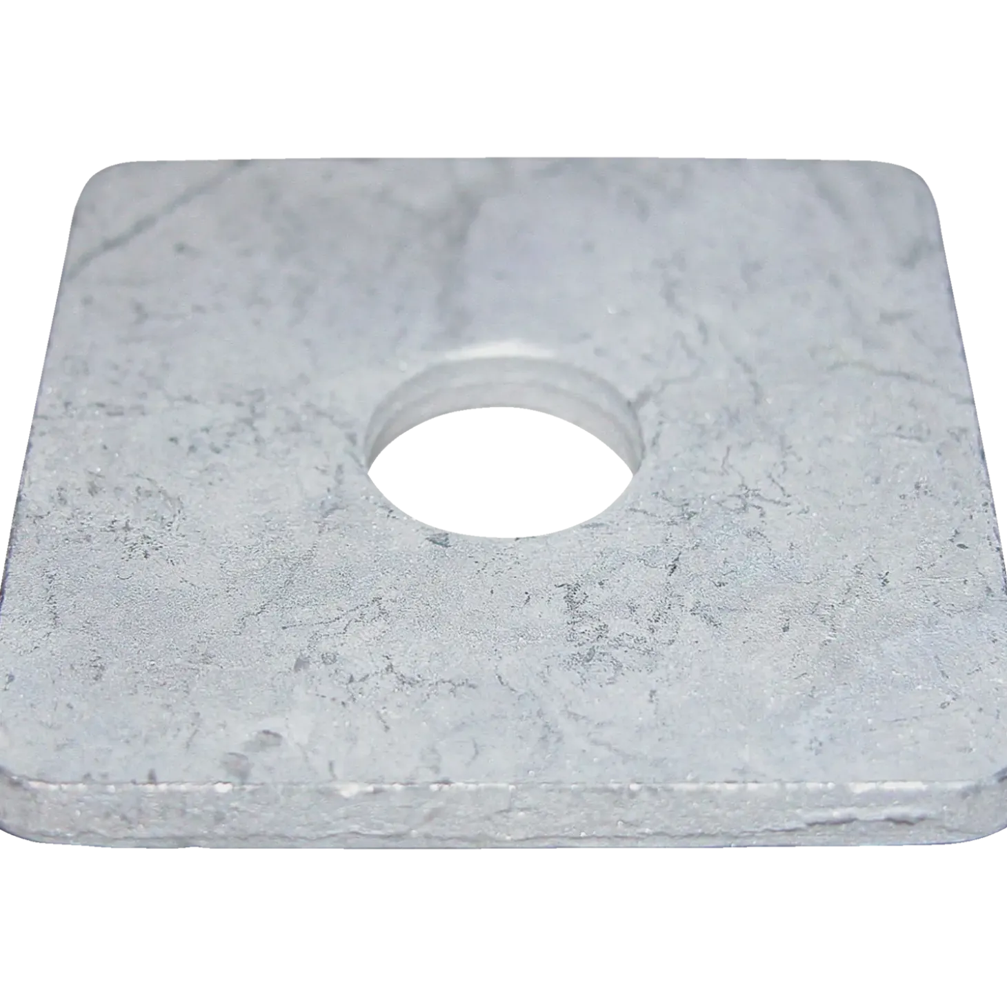 NKT firkantskive M10-40x40x11x4 mm varmforzinket 50 stk
