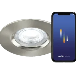 Nordlux Don Smart indbygningsspot 2700-6500 K nikkel