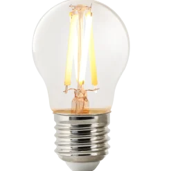 Nordlux smart pære LED E27 filament G45 4,7W klar