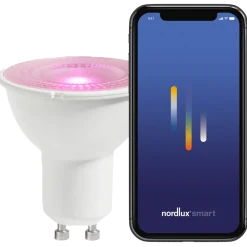Nordlux smart pære LED GU10 colour