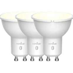 Nordlux smart pære LED GU10 hvid 3 pk