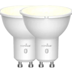 Nordlux smart pære LED GU10 SMD hvid 2 pak