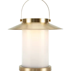 Nordlux Temple To-Go 35 solcellelampe messing