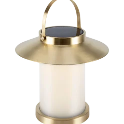 Nordlux Temple To-Go 35 solcellelampe messing