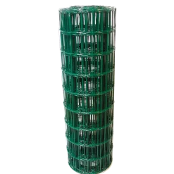 NSH havehegn plastbelagt grøn, maske 10x10 cm, højde 60 cm x 25 m