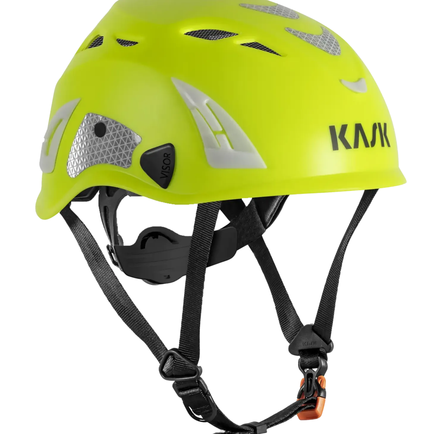OS KASK SuperPlasma HV sikkerhedshjelm Hi-Vis gul