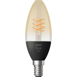 Philips Hue White LED filament kertepære E14