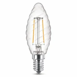 Philips Kerte LED pære E14 25W 1 pack