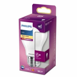 Philips Standard LED pære E27 15W 1 pack