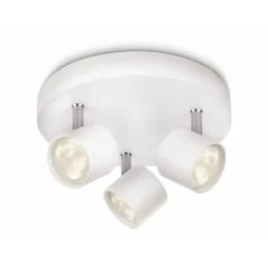 Philips Star LED spot 3x4W hvid