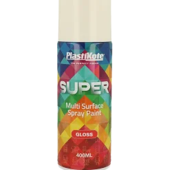 Plasti-Kote PK super blank hvid 400 ml