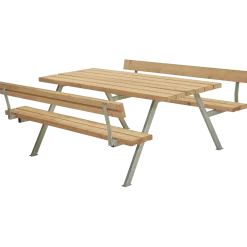 Plus Alpha Bord/Bænkesæt m/2 ryglæn 177 cm ThermoWood®