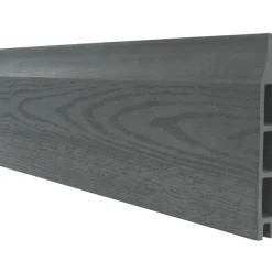 Plus Artura enkeltlåge m/stålstolpe højrehængt 115x95 cm skifergrå