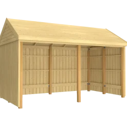 Plus Classic Multi Havehus 10 m² 2 moduler åben