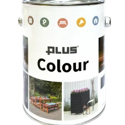 PLUS lasurfarve Umbragrå 2½ ltr.