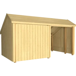 Plus Multi shelter 2 moduler med shelter og opholdsrum Inkl. beslag/skruer og shelter bund