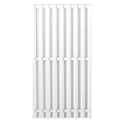 Plus Nagano hegn 90x180 cm hvid