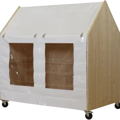 Plus shelter på hjul ubehandlet nåletræ