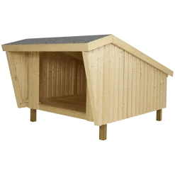 Plus shelter ubehandlet nåletræ inkl. beslag/skruer