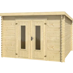 Sacramento hytte/redskabsrum med dobbeltdør, 8,2 m²