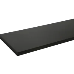 Scandiwood hylde sort folie 16x200x800 mm