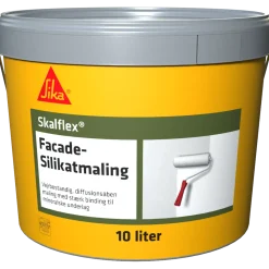 Skalflex Facade- Silikatmaling 001 hvid 10 L