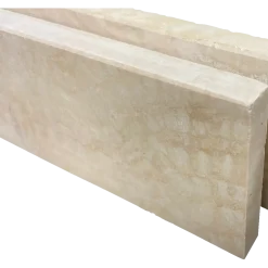 Sokkelfliser Marmor Travertin Suprem beige 7x61x1 cm