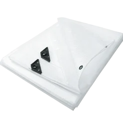Staco Flex presenning hvid 3 x 4 m