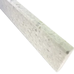 Terrazzo sokkelliste genova slebet overflade og top med fas 40x1,5x7,5 cm