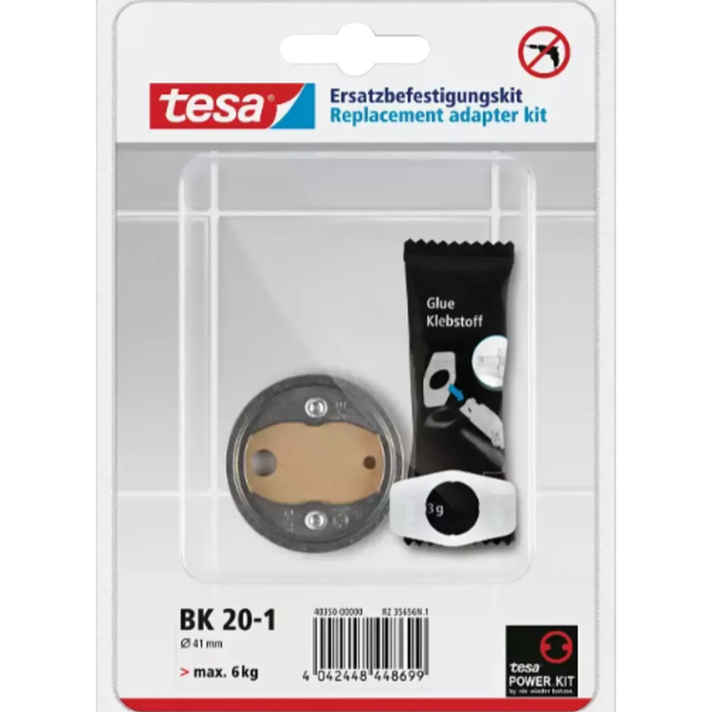 Tesa ekstra adapter kit BK20-1