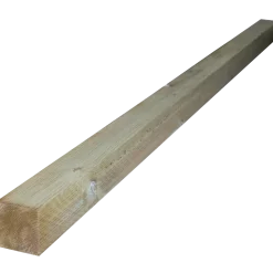 Tømmer ru stolper trykimprægneret 97x97 mm x 3,0 m
