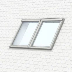 Velux EBL MK04 tvillingeinddækning til fladt tag 78x98 cm