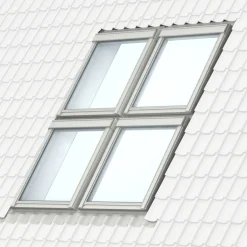 Velux EKW FK08 kombiinddækning til profileret tag 66 x 140 cm