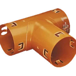 Wavin dræn grenrør PVC 90°x80x50 mm