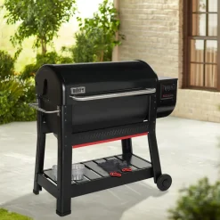 Weber bundhylde Smoque XL-træpillesmoker