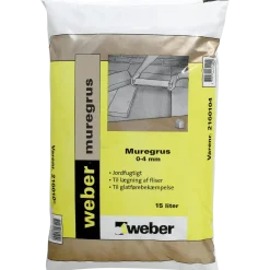 Weber muregrus 0-4 mm 15L
